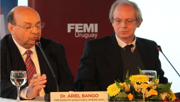 El Presidente del Sanatorio Americano, Dr. Ariel Bango, dijo sentirse orgulloso y agradecido del equipo que integra