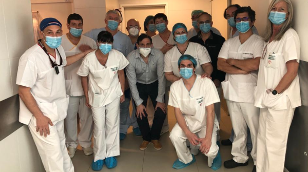 Por primera vez en Uruguay se realizó un implante percutáneo de prótesis mitral